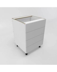 Melamine Floor 4 Drawer Cabinet