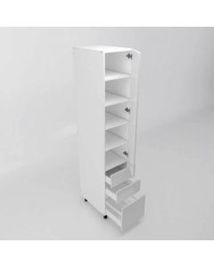 Poly Pantry 1 Door & 3 Drawers